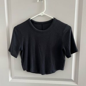 Lululemon Crop Top Black 8